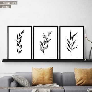 Branches I τρίπτυχο, κάδρο