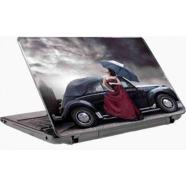 Mauve lady αυτοκόλλητο laptop