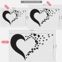 Wall stickers Hearts