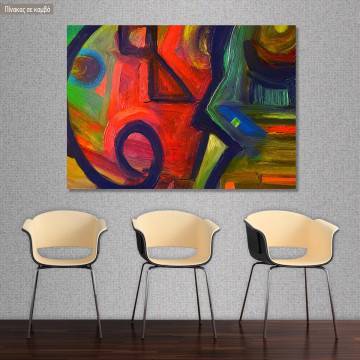 Canvas print Abstract painting V