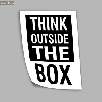 Poster Think outside the box 2