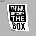 Think outside the box  αφίσα I