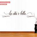 Wall stickers La vita e bella