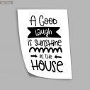 A good laugh is sunshine in the housePoster