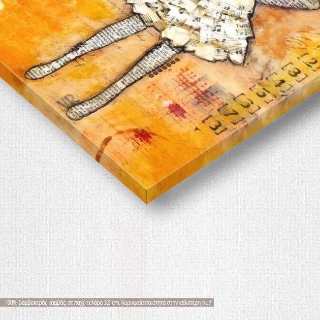 Canvas print Dreams into plans, detail