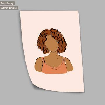 Women portraits I,  κάδρο, μαύρη κορνίζα 1 2