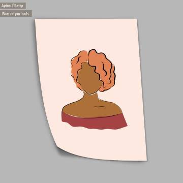 Women portraits XI, καμβάς 1 2