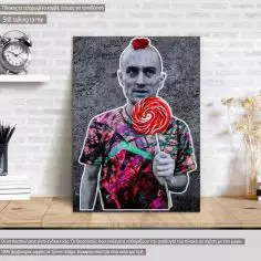 Canvas print Still talking to me?