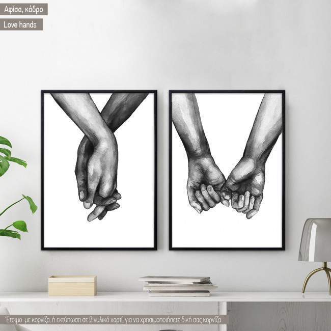 Poster Love Hands