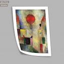 Red balloon, κάθετο, Klee P αφίσα