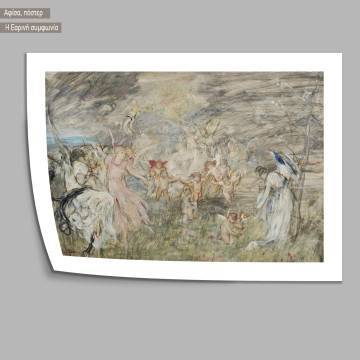 Framed poster Earini Simfonia Gizis, Black Frame 2