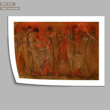 Dance of the Muses, N. Gyzis, Black Frame 2