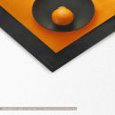 Canvas print Abstract orange I, detail