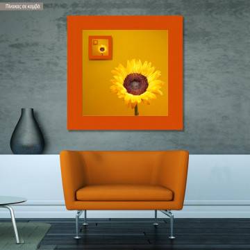 Πίνακας σε καμβά Ηλιοτρόπιο, Sunflower instances