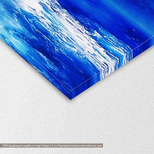 Canvas print Full moon, detail