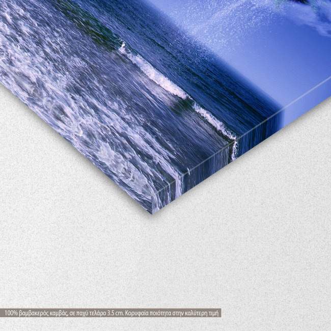 Πίνακας σε καμβά Love steps, λεπτομέρεια