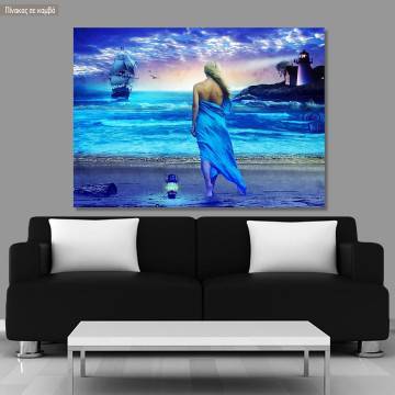 Canvas print Fantasy beach