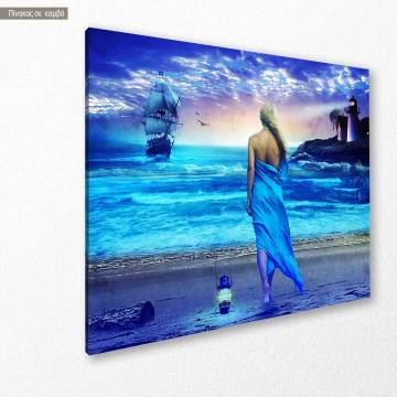 Canvas print Fantasy beach 2