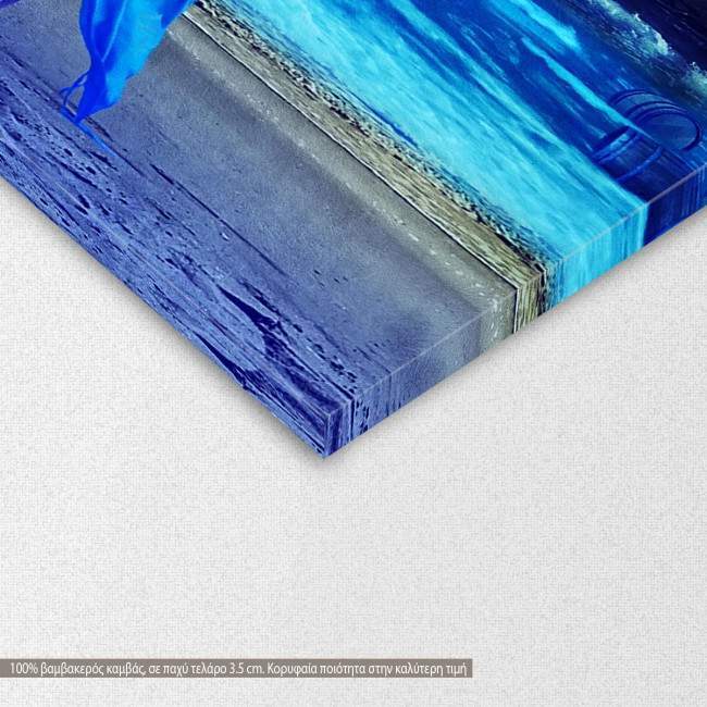 Πίνακας σε καμβά Fantasy beach, λεπτομέρεια