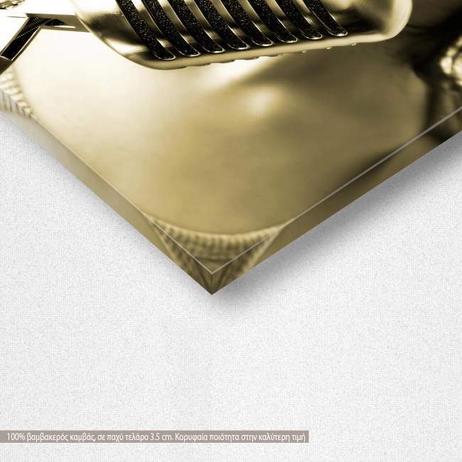 Πίνακας σε καμβά Τραγουδίστρια, Singer, λεπτομέρεια