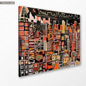 Canvas print Urban landscape, Cityscape 2