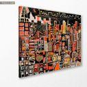 Canvas print Urban landscape, Cityscape, side