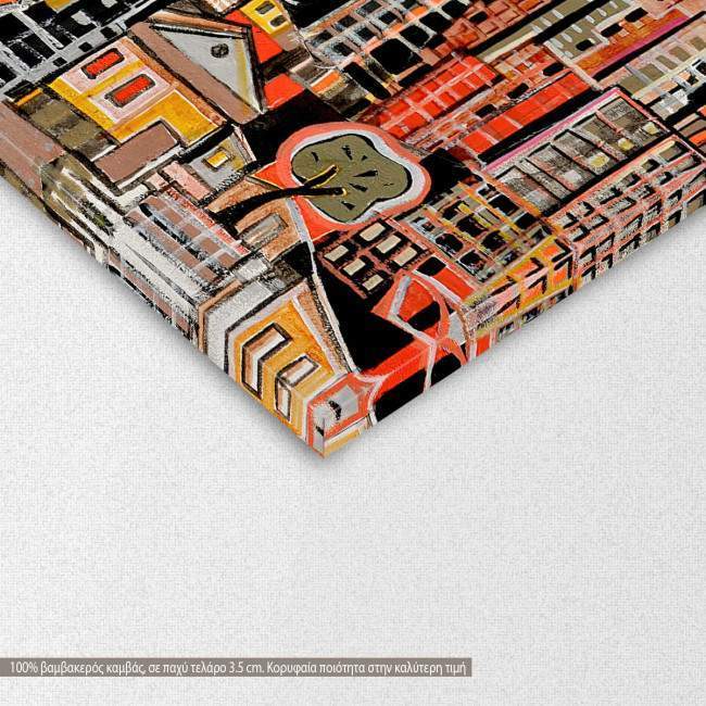 Canvas print Urban landscape, Cityscape, detail