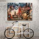 Canvas print Dream journey by train