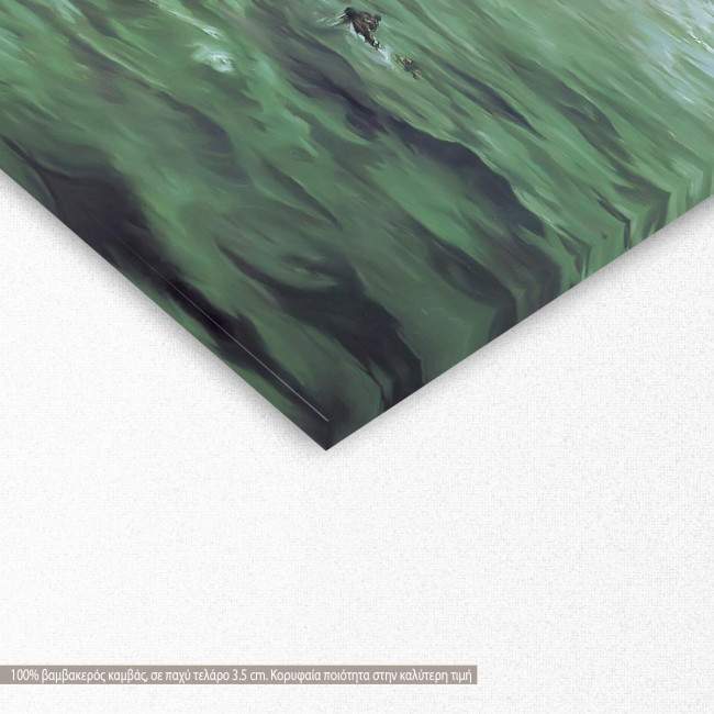 Πίνακας ζωγραφικής Battle of Kearsarge and the Alabama, Manet Edouard, λεπτομέρεια