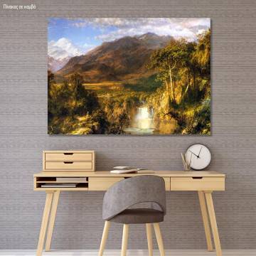 Canvas print The Andes, Church Frederic Edwin