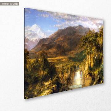 Canvas print The Andes, Church Frederic Edwin 2