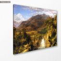 Canvas print The Andes, Church Frederic Edwin, side