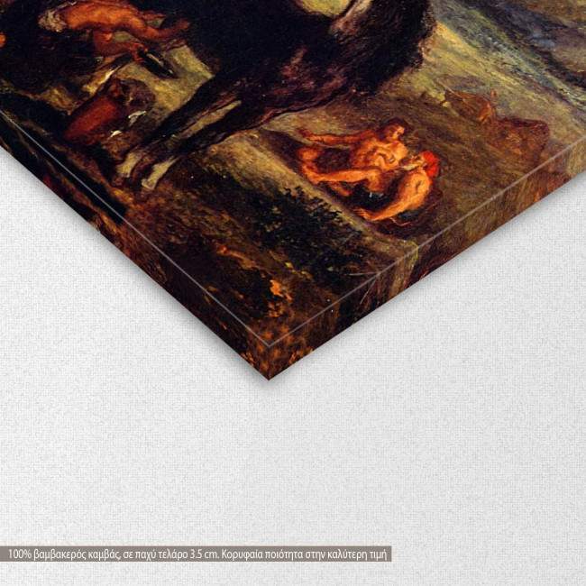 Πίνακας ζωγραφικής Ovid with the Skythen, Delacroix Eugene, αντίγραφο σε καμβά, λεπτομέρεια