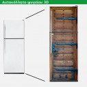 Αυτοκόλλητο ψυγείου Old door