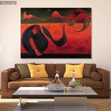 Canvas print Nabis landscape, Ranson Paul