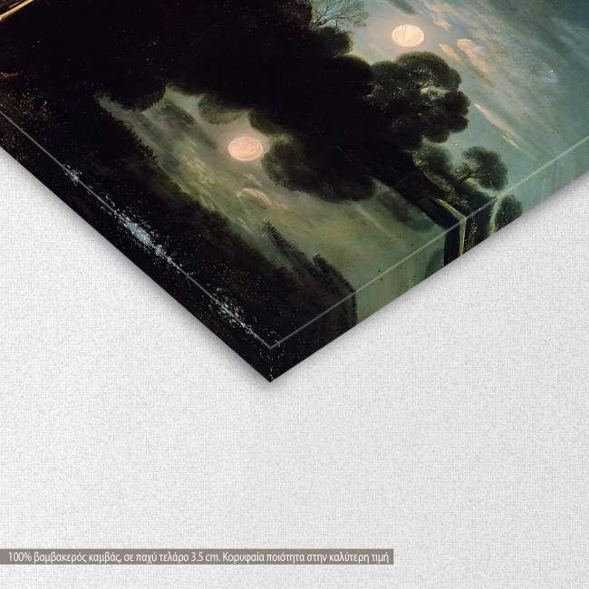 Canvas print Flight to Egypt, Elsheimer A, detail