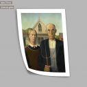 American gothic, Wood G, Poster