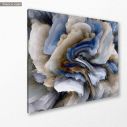 Canvas print Abstract fractal waves, side