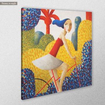 Canvas print Spring reart (original Lourenco D), reproduction 2