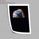 Κορίτσι με μαργαριταρένιο σκουλαρίκι reart (original Vermeer H) Αφίσα