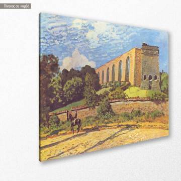 Canvas print Aqueduc de Marly, Sisley Alfred 2