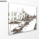 Canvas print Thessaloniki, Komninon street, side