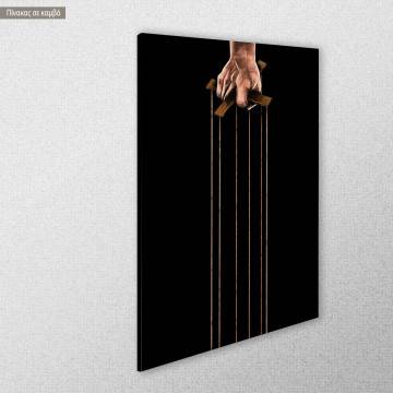 Canvas print The puppet master View 1 2