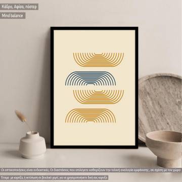 Mind balance V, Poster