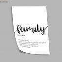 Family quote, αφίσα, πόστερ