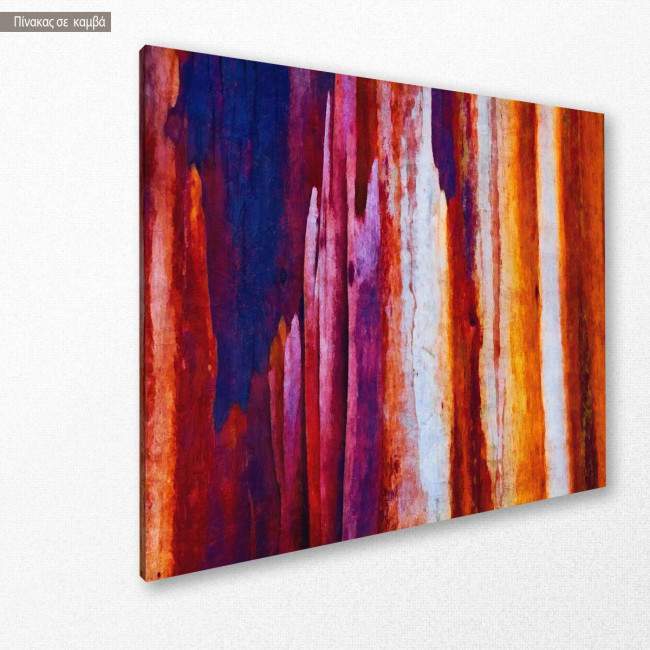 Canvas print Abstract selection C, side