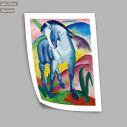 Blue horses, Marc Franz, Poster