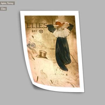 Elles by Henri Toulouse-Lautrec, Poster 2
