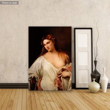 Πίνακας ζωγραφικής Flora portrait, Sisley Alfred, αντίγραφο σε καμβά