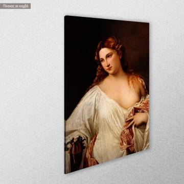 Canvas print Flora portrait Sisley Alfred View 1 2